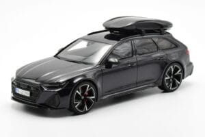 Audi RS6 C8 Avant Mythos Črna Z Karbonsko Streho Azijska Izdaja GT Spirit 1:18