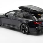 Audi RS6 C8 Avant Mythos Črna Z Karbonsko Streho Azijska Izdaja GT Spirit 1:18