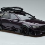Audi RS6 C7 Avant z Body Kitom Vijolična GT Spirit 1:18