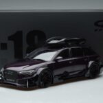 Audi RS6 C7 Avant z Body Kitom Vijolična GT Spirit 1:18