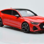 Audi RS7 C8 Sportback Rdeča Kengfai 1:18
