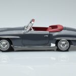 Mercedes 190 SL W121 Roadster Siva Norev 1:18