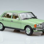 Mercedes 200 W123 Zelena Norev 1:18