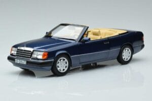 Mercedes 300 CE-24 A124 Kabriolet Nautical Blue Omejena Izdaja Norev 1:18