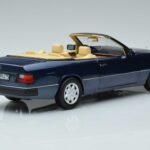Mercedes 300 CE-24 A124 Kabriolet Nautical Blue Omejena Izdaja Norev 1:18