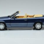 Mercedes 300 CE-24 A124 Kabriolet Nautical Blue Omejena Izdaja Norev 1:18