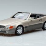 Mercedes 500 SL R129 Dimno Srebrna Norev 1:18