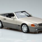 Mercedes 500 SL R129 Dimno Srebrna Norev 1:18