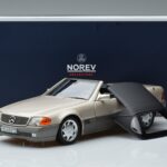 Mercedes 500 SL R129 Dimno Srebrna Norev 1:18