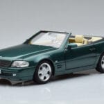 Mercedes SL500 R129 Zelena Kovinska Norev 1:18