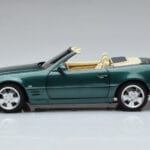 Mercedes SL500 R129 Zelena Kovinska Norev 1:18