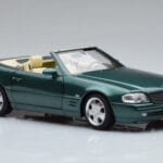 Mercedes SL500 R129 Zelena Kovinska Norev 1:18