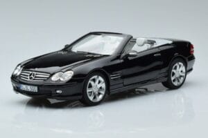 Mercedes SL500 R230 Črna Norev 1:18