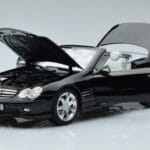 Mercedes SL500 R230 Črna Norev 1:18