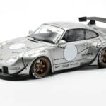 Porsche 911 993 RWB Silver Phantom Azijska Izdaja GT Spirit 1:18