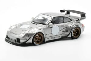 Porsche 911 993 RWB Silver Phantom Azijska Izdaja GT Spirit 1:18