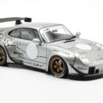Porsche 911 993 RWB Silver Phantom Azijska Izdaja GT Spirit 1:18
