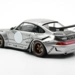 Porsche 911 993 RWB Silver Phantom Azijska Izdaja GT Spirit 1:18