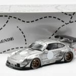 Porsche 911 993 RWB Silver Phantom Azijska Izdaja GT Spirit 1:18