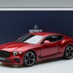 Bentley Bentley Continental GT Sladkorna Rdeča Norev 1:18 1:18 Kovina