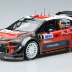Citroen Citroen C3 WRC #9 S. Lefebvre / G. Moreau Tour de Corse 2017 Norev 1:18 1:18 Kovina