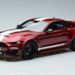 Ford Ford Mustang S550 Shelby Super Snake Kupe Rdeče GT Spirit 1:18 1:18 Smola