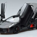 Jaguar Jaguar C-X75 Kupe Črn Almost Real 1:18 1:18 Kovina