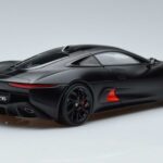 Jaguar Jaguar C-X75 Kupe Črn Almost Real 1:18 1:18 Kovina