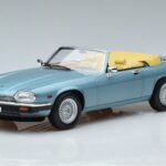 Jaguar Jaguar XJS V12 Kabriolet Svetlo Moder Kovinski Norev 1:18 1:18 Kovina