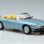 Jaguar Jaguar XJS V12 Kabriolet Svetlo Moder Kovinski Norev 1:18 1:18 Kovina