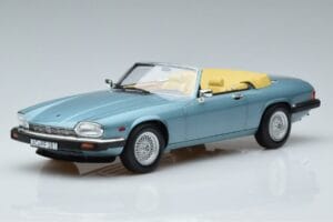 Jaguar XJS V12 Kabriolet Svetlo Moder Kovinski Norev 1:18