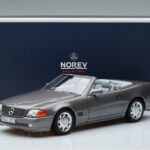 Mercedes Mercedes 500 SL R129 Siv Metalik Norev 1:18 1:18 Kovina