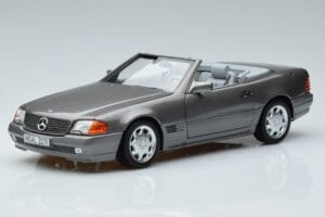 Mercedes 500 SL R129 Siv Metalik Norev 1:18
