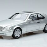 Mercedes Mercedes CL600 C140 Srebrna Metalik Norev 1:18 1:18 Kovina