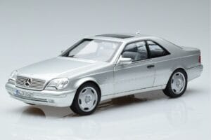 Mercedes CL600 C140 Srebrna Metalik Norev 1:18