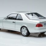 Mercedes Mercedes CL600 C140 Srebrna Metalik Norev 1:18 1:18 Kovina