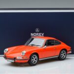 Porsche Porsche 911 2.0 E Oranžen Norev 1:18 1:18 Kovina