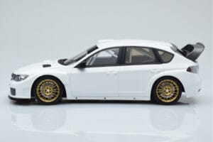 Subaru Impreza WRX STI R205 S Prilagojenimi Deli Bela Otto 1:18 OT1037 Smola – slika 3 od 6