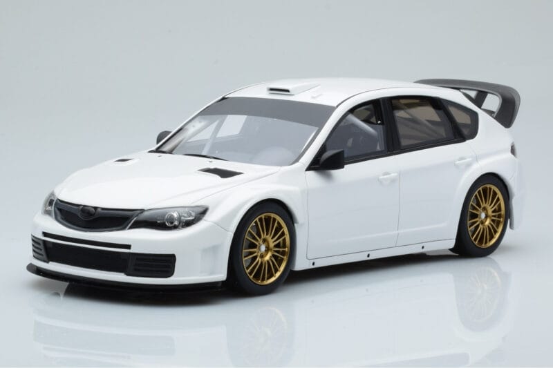 Subaru Impreza WRX STI R205 S Prilagojenimi Deli Bela Otto 1:18