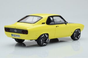 Opel Manta GSE Elektromod Rumena Otto 1:18 OT434 Smola – slika 2 od 6