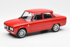 Alfa Romeo Giulia Nuova Super Rdeč Custom Wheels MCG 1:18
