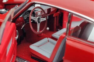 Alfa Romeo Giulietta SV #120 Mille Miglia 1956 Kyosho 1:18 08957A Kovina – slika 7 od 9