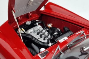 Alfa Romeo Giulietta SV #120 Mille Miglia 1956 Kyosho 1:18 08957A Kovina – slika 8 od 9