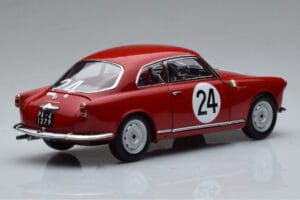 Alfa Romeo Giulietta SV #24 Targa Florio 1958 Kyosho 1:18 08957B Kovina – slika 3 od 9