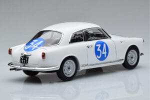 Alfa Romeo Giulietta SV #34 Targa Florio 1960 Kyosho 1:18 08957C Kovina – slika 3 od 9