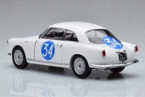 Alfa Romeo Giulietta SV #34 Targa Florio 1960 Kyosho 1:18 08957C Kovina – slika 6 od 9