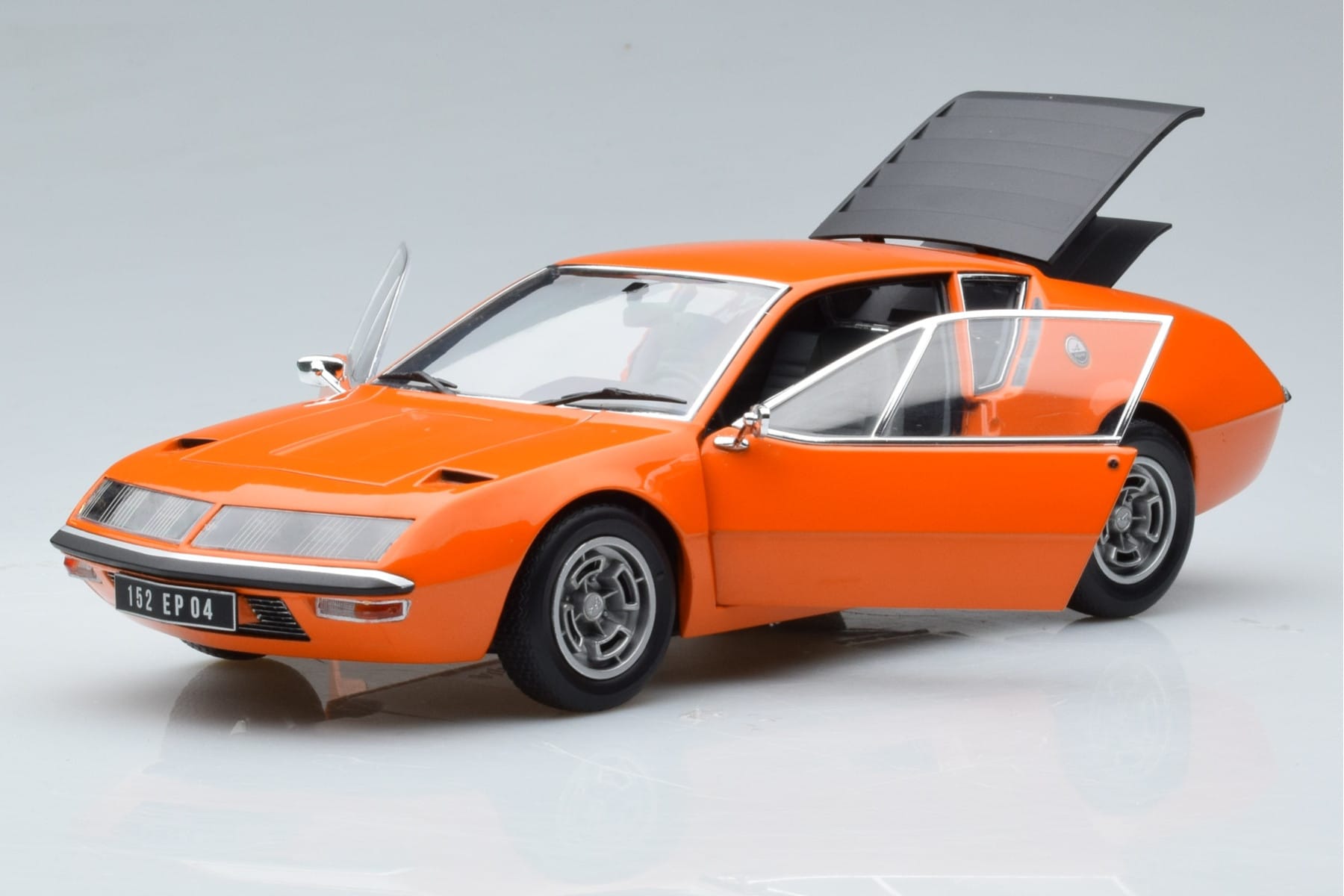 Alpine A310 1600 VF Acropolis Oranžen Norev 1:18 185402 Kovina – slika 2 od 7