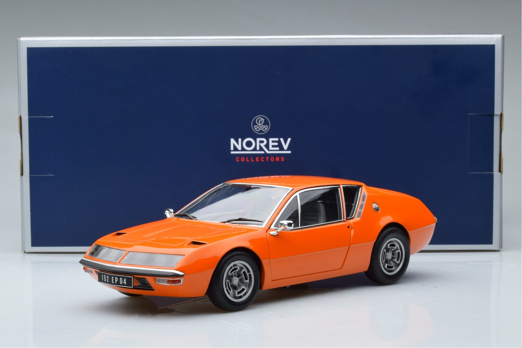 Alpine A310 1600 VF Acropolis Oranžen Norev 1:18 185402 Kovina – slika 7 od 7