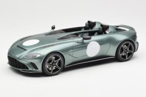 Aston Martin V12 Speedster Zelen Metallic GT Spirit 1:18