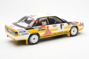 Audi 200 Quattro #4 W. Rohrl / C. Geistdorfer Rally Monte Carlo 1987 Otto 1:18 OT439 Kovina – slika 2 od 6